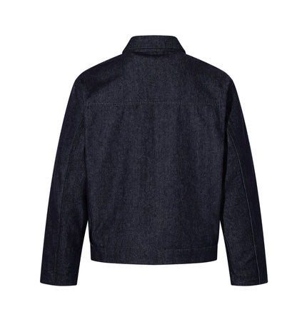 THETLSTUDIO Jiayiku's 2026 new arrivals, American retro old money, wind-washed water, primary color denim jacket, airplane buckle, cargo jacket, men