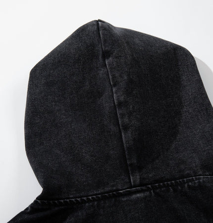 THETLSTUDIO Jiayiku's 2026 new arrivals, American trendy brand retro heavyweight washed denim jackets, airplane buckle sweatshirts, hooded jackets