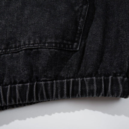 TALKLESSFASHION Jiayiku's 2026 new arrivals, American trendy brand retro heavyweight washed denim jackets, airplane buckle sweatshirts, hooded jackets