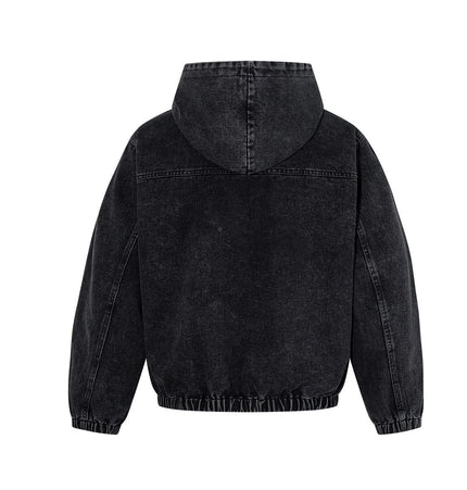 THETLSTUDIO Jiayiku's 2026 new arrivals, American trendy brand retro heavyweight washed denim jackets, airplane buckle sweatshirts, hooded jackets