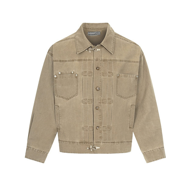Heavy Distressed Cargo Jacket