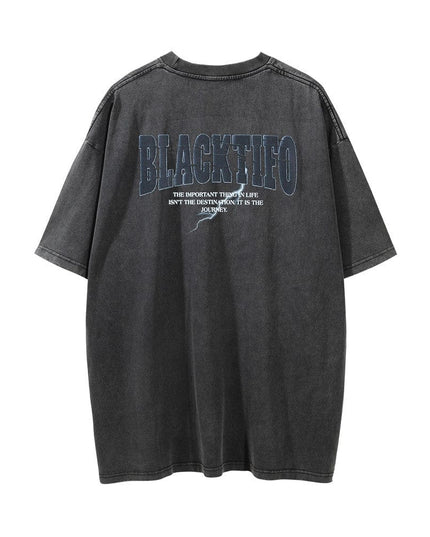 TALKLESSFASHION Journey of life Inspo T-shirt—4277