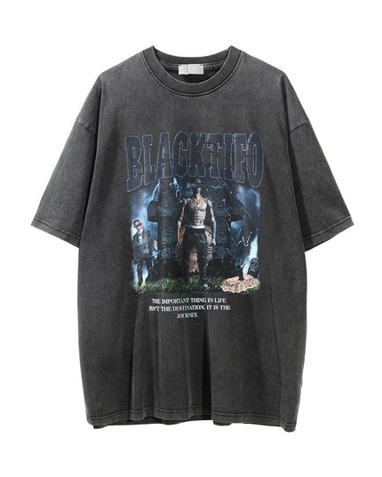 TALKLESSFASHION Journey of life Inspo T-shirt—4277