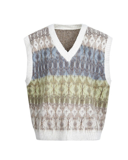 TALKLESSFASHION Korean Couple V-Neck Sweater Vest