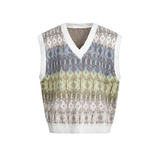 THETLSTUDIO Korean Couple V-Neck Sweater Vest