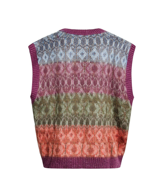 TALKLESSFASHION Korean Couple V-Neck Sweater Vest