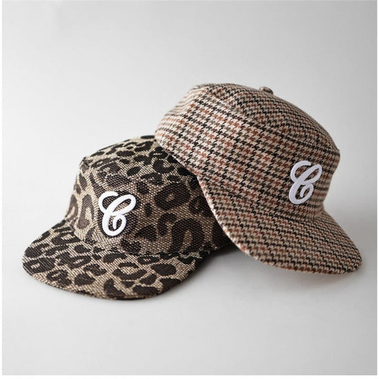 Leopard Flat-Top Cap