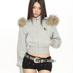 L / flecking gray