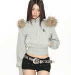 L / flecking gray