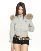 L / flecking gray
