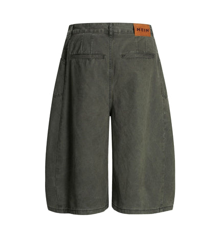 THETLSTUDIO L806 American summer high-end versatile street trend simple workwear design men's loose cropped casual shorts