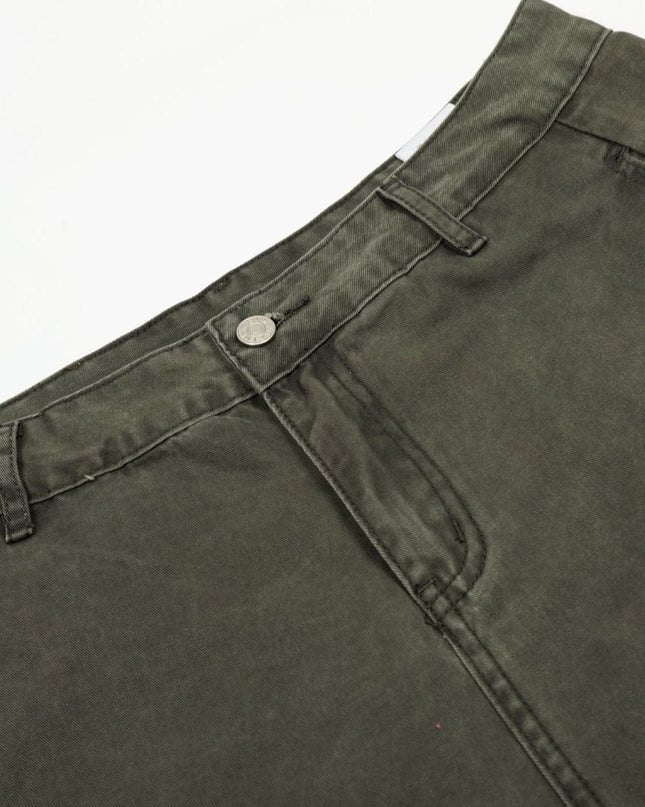 TALKLESSFASHION L806 American summer high-end versatile street trend simple workwear design men's loose cropped casual shorts