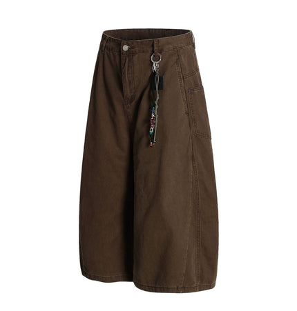 THETLSTUDIO L806 American summer high-end versatile street trend simple workwear design men's loose cropped casual shorts