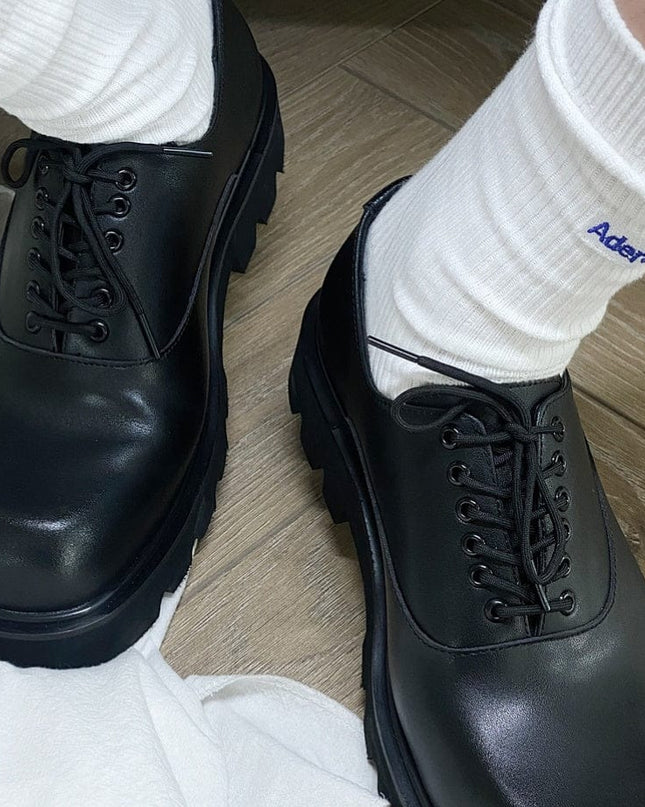 TALKLESSFASHION Laid-Back Derby Originals—9115