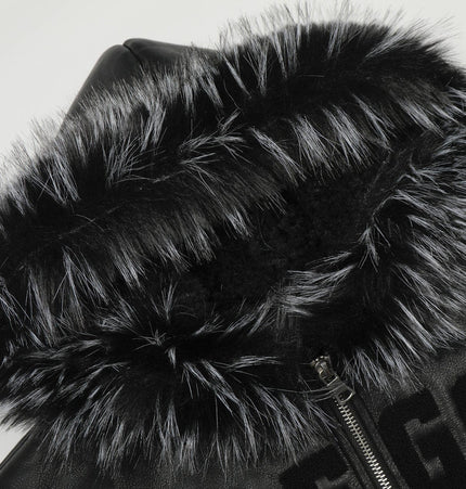 THETLSTUDIO Lambswool Pilot Fur Collar Jacket