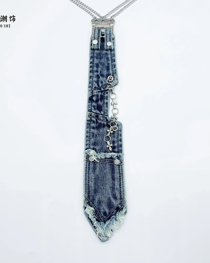 TALKLESSFASHION Lechao original punk collar tie
