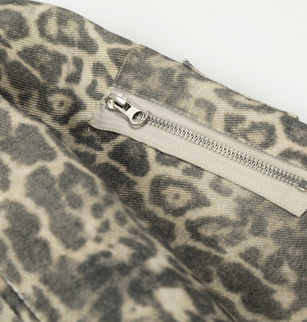 THETLSTUDIO Leopard Plush Mountain Padded Jacket
