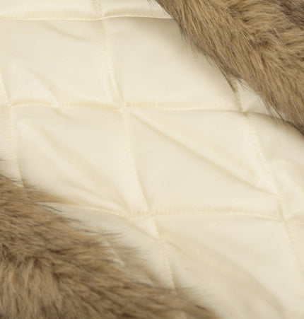 THETLSTUDIO Leopard Plush Mountain Padded Jacket
