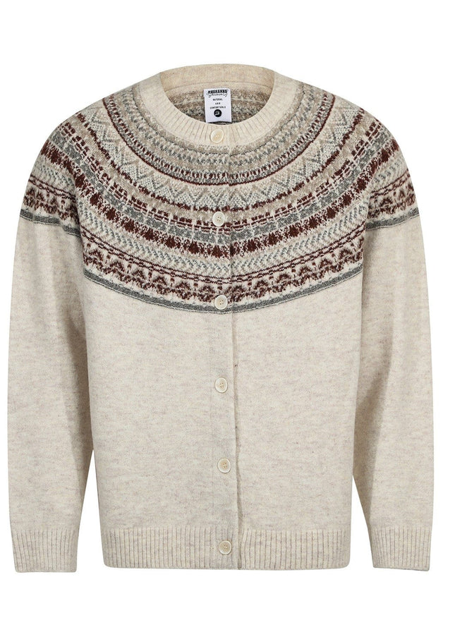 TALKLESSFASHION M / apricot Talkless Atmospheric Kinetic Cardiganter