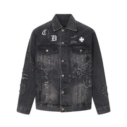 TALKLESSFASHION M / black EON 26 spring new spot American street trendy high street individual design loose jacket jacket for women