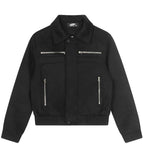 M / black