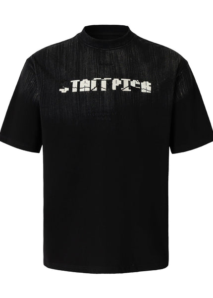 THETLSTUDIO M / black EON 26 summer new spot American street trend simple letter loose short sleeve T-shirt for men