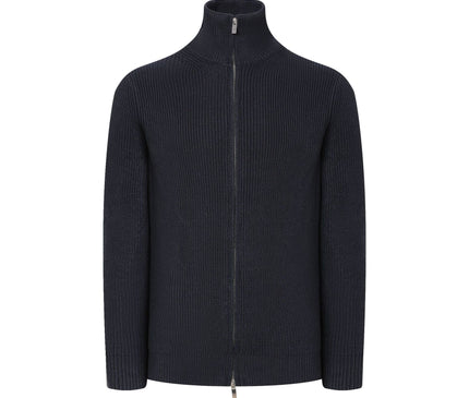 TALKLESSFASHION M / black Retro Chic Knit Cardigan