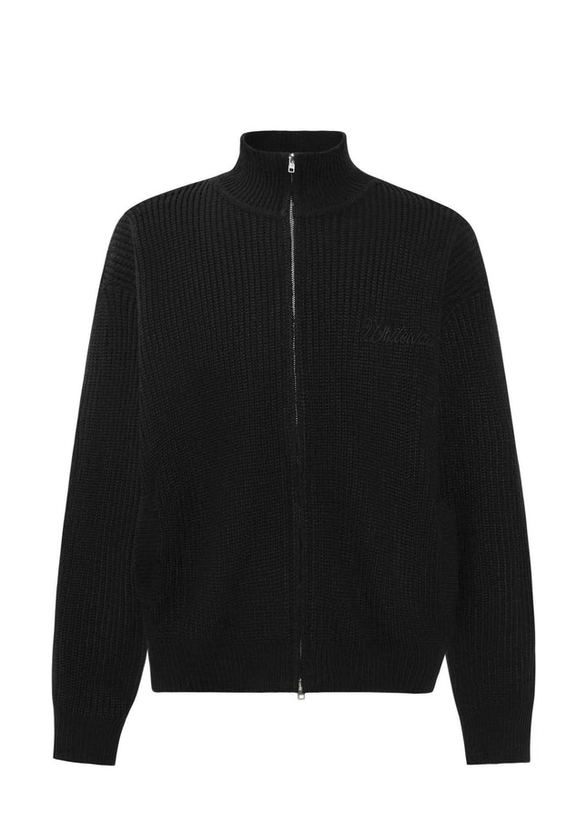 TALKLESSFASHION M / black Retro Simple Versatile Loose Sweater Cardigan