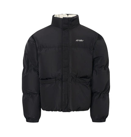 TALKLESSFASHION M / black TALKLESSFASHION: Cozy Chic Bread Jacket
