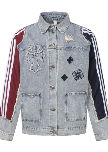 THETLSTUDIO M / blue EON 26 spring new spot American street trendy high street individual design loose jacket jacket for women