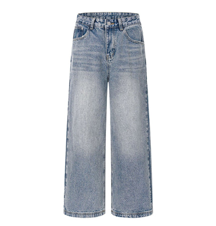 THETLSTUDIO M / blue EON 26 spring New spot American street trendy high street individuality design washed denim trousers men
