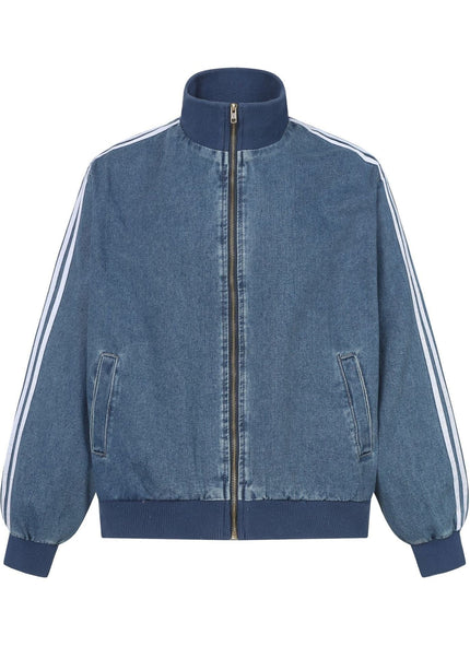 THETLSTUDIO M / blue EON 26 spring New spot American street trendy high street personality contrast strip loose jacket jacket for women