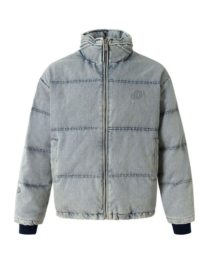 TALKLESSFASHION M / blue FrostEdge Down Jacket