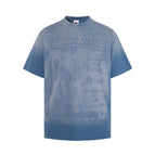 M / blue