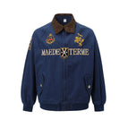 M / blue
