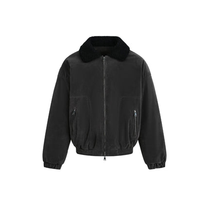 TALKLESSFASHION M / dark green New Real Shot American Street Padded Jacket