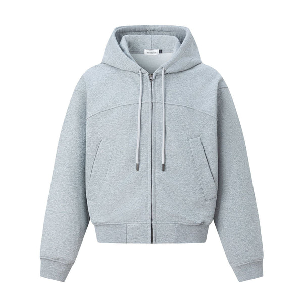 American Retro Solid Deconstructed Heavy Hoodie