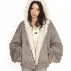 M / Gray double-sided wear