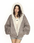 Gray double-sided wear