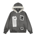 M / gray