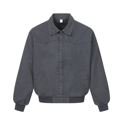 TALKLESSFASHION M / gray EON 26 spring new spot American street trendy high street simple and versatile loose jacket jacket for women