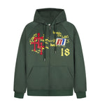 M / green