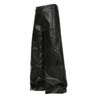 M / Picture black pants