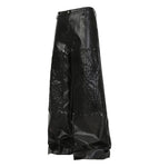 M / Picture black pants