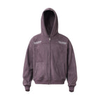 M / purple