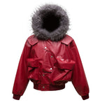 M / red