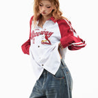 M / red