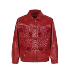 M / Red shirt