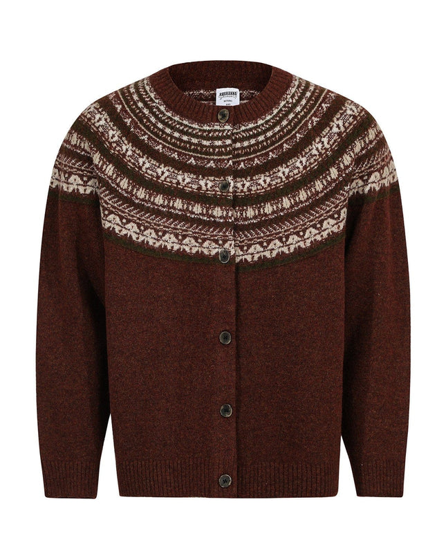 TALKLESSFASHION M / red Talkless Atmospheric Kinetic Cardiganter