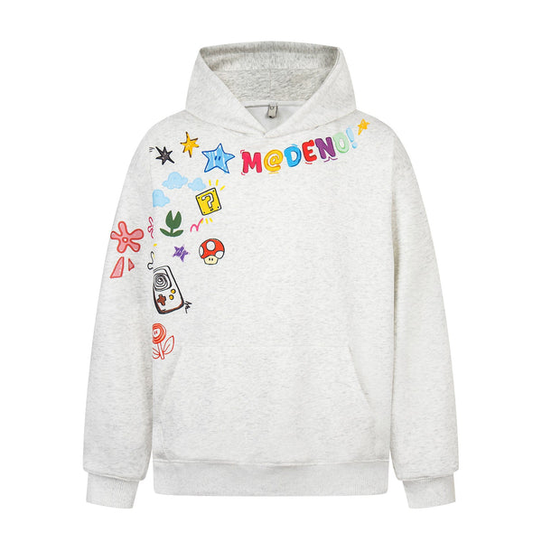 Fun Color Print Archive Executive Hoodie